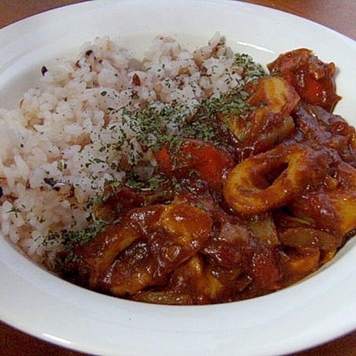 美味しい！ヘルシー！ちくわで肉なしカレー♪